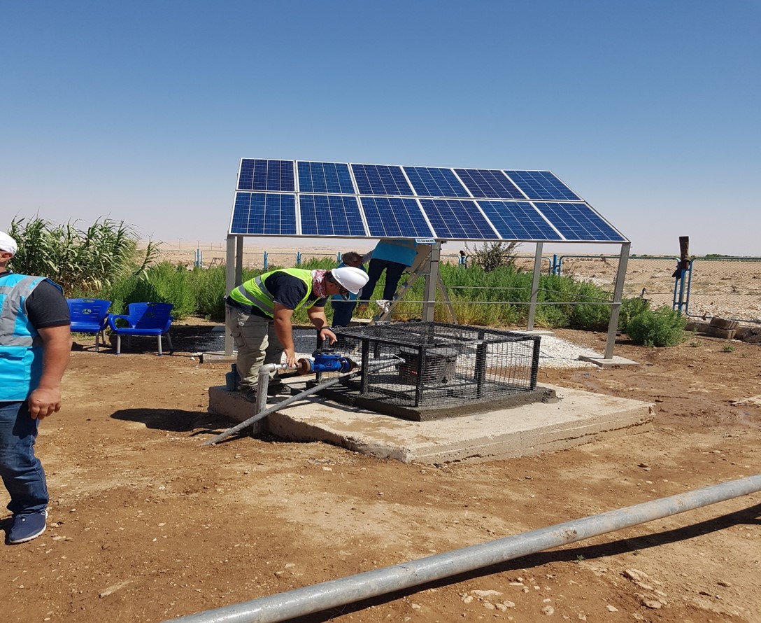 Solar Borehole and Water Reticulation System Design and Installation