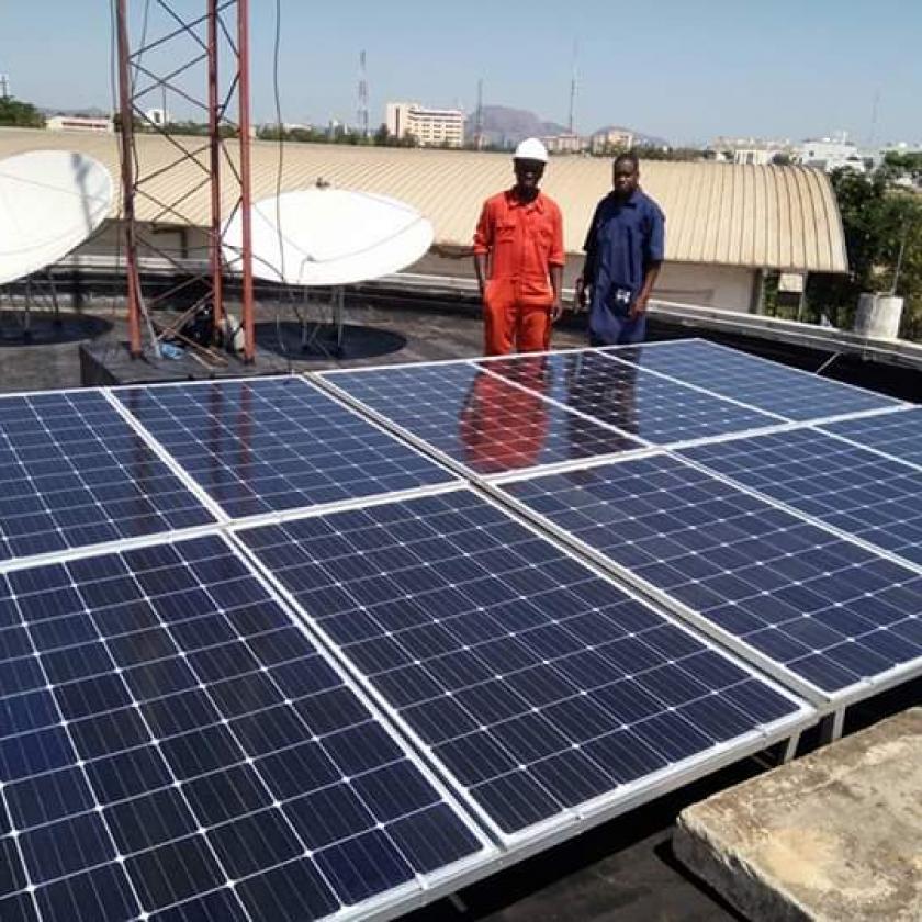 30kW solar power deployed to power ICT servers
